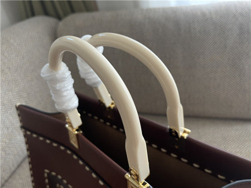 High Quality Luxury Fendi Sunshine Tote Medium Brown product detail
