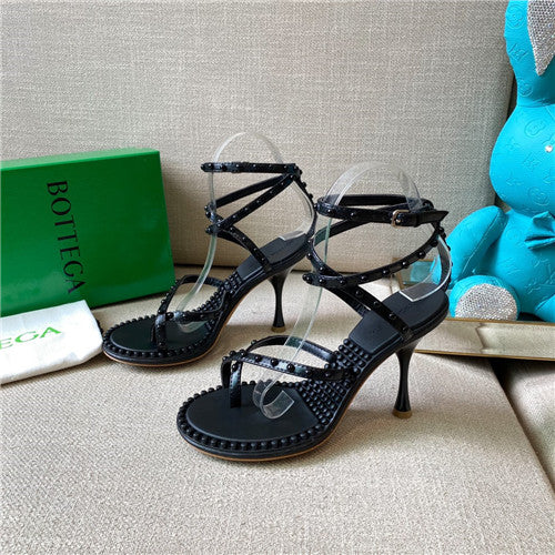 High Quality Luxury Bottega Veneta Bv Heel Sandals – Style 93894 alternate view
