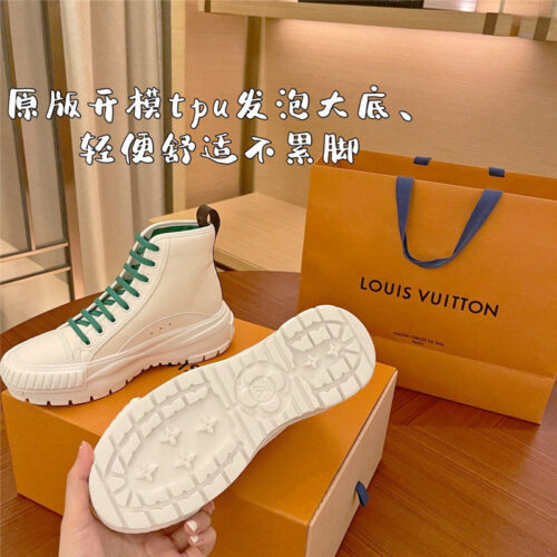 High Quality Luxury Louis Vuitton Squad Sneaker Boot – Style 41731 product detail