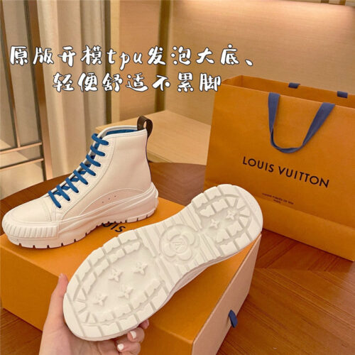 High Quality Luxury Louis Vuitton Squad Sneaker Boot – Style 28163 product detail