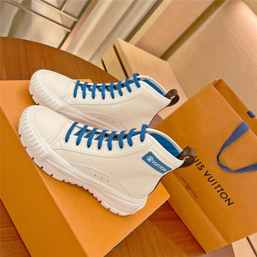 High Quality Luxury Louis Vuitton Squad Sneaker Boot – Style 28163 alternate view