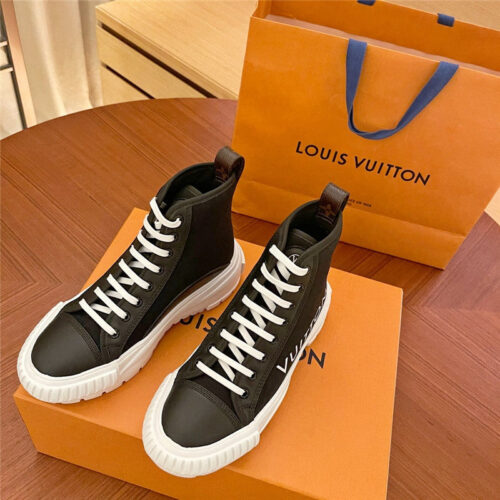 High Quality Luxury Louis Vuitton Squad Sneaker Boot – Style 16291 alternate view