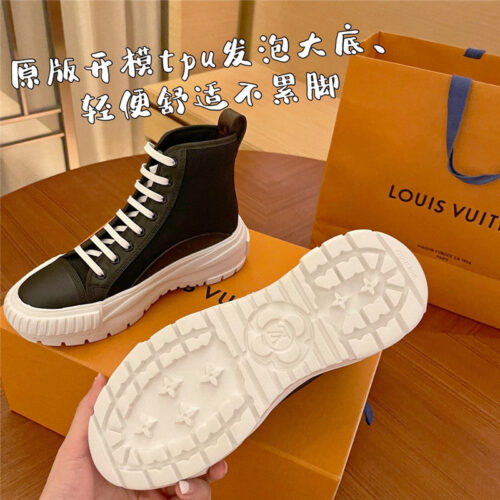 High Quality Luxury Louis Vuitton Squad Sneaker Boot – Style 16291 product detail
