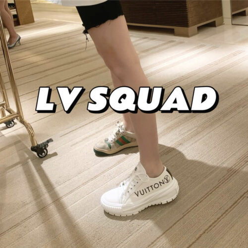 High Quality Luxury Louis Vuitton Squad Sneaker – Style 31011 product detail