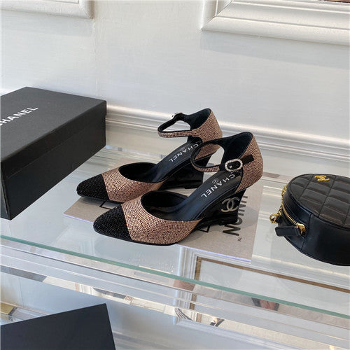 High Quality Luxury Chanel Wedge Sandals – Style 74662