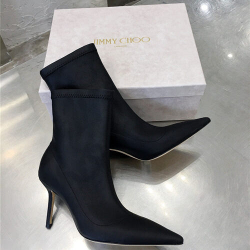 High Quality Luxury Jimmy Choo High Heel Stretch Boots – Style 75671 product detail
