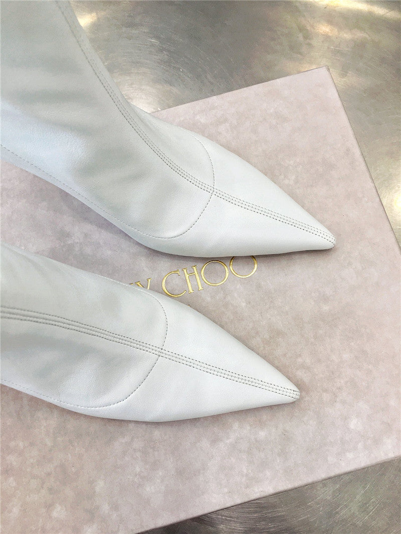 High Quality Luxury Jimmy Choo High Heel Stretch Boots – Style 96023 product detail