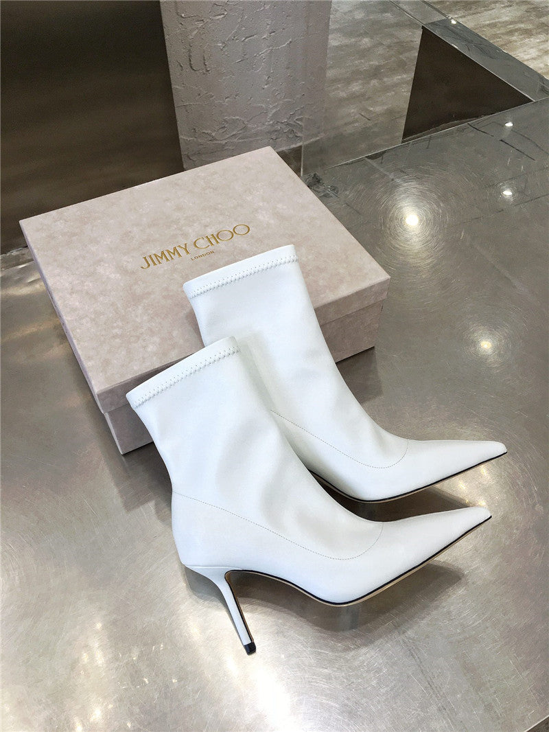 High Quality Luxury Jimmy Choo High Heel Stretch Boots – Style 96023 product detail