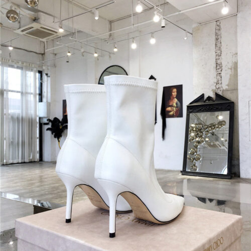 High Quality Luxury Jimmy Choo High Heel Stretch Boots – Style 96023 product detail