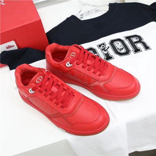 High Quality Luxury Dior B27 Sneaker Womens Red alternate view