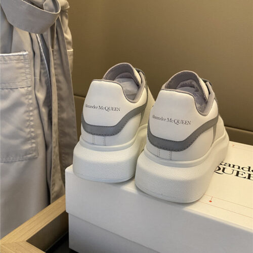 High Quality Luxury Alexander McQueen White Sneakers Womens – Style 71619 product detail