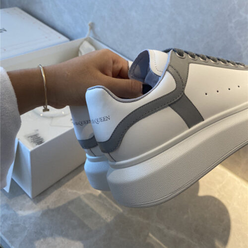 High Quality Luxury Alexander McQueen White Sneakers Womens – Style 71619 product detail