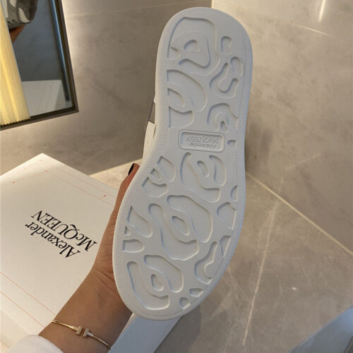 High Quality Luxury Alexander McQueen White Sneakers Womens – Style 71619 product detail