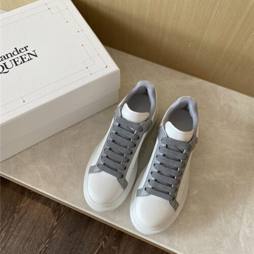High Quality Luxury Alexander McQueen White Sneakers Womens – Style 71619 alternate view