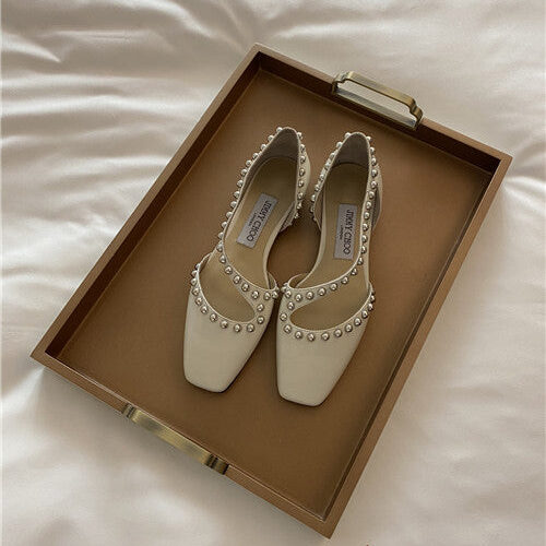 High Quality Luxury Jimmy Choo Flat Sandals – Style 63127 product detail