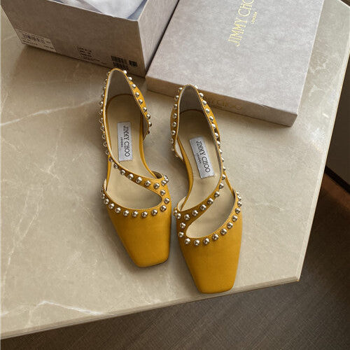 High Quality Luxury Jimmy Choo Flat Sandals – Style 47863 alternate view