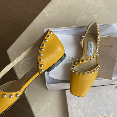 High Quality Luxury Jimmy Choo Flat Sandals – Style 47863 product detail