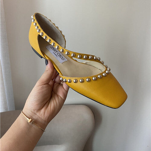 High Quality Luxury Jimmy Choo Flat Sandals – Style 47863 product detail