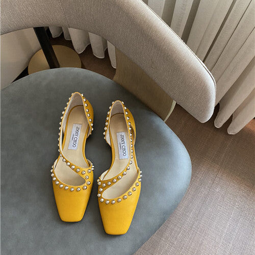 High Quality Luxury Jimmy Choo Flat Sandals – Style 47863 product detail
