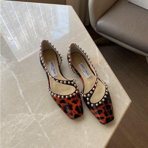 High Quality Luxury Jimmy Choo Flat Sandals – Style 63671