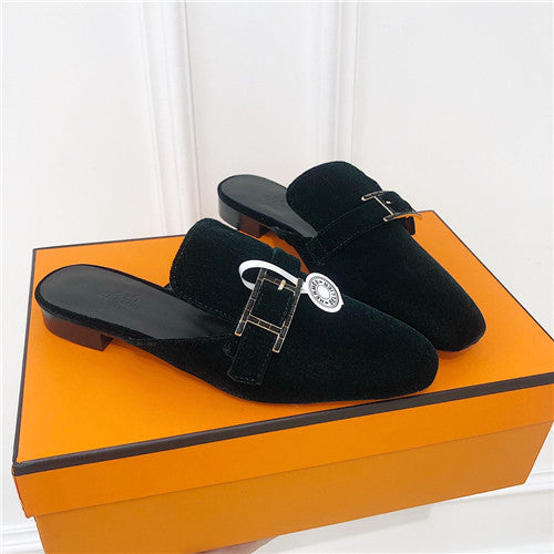 High Quality Luxury Hermes Beauty Mules