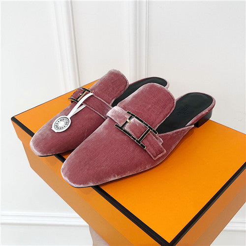 High Quality Luxury Hermes Beauty Mules – Style 24835 alternate view