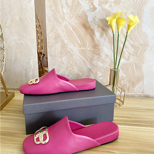 High Quality Luxury Balenciaga Round Head Flat Slippers – Style 81091 product detail