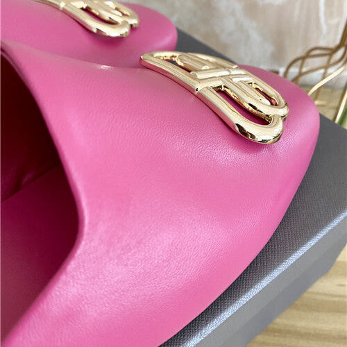 High Quality Luxury Balenciaga Round Head Flat Slippers – Style 81091 product detail