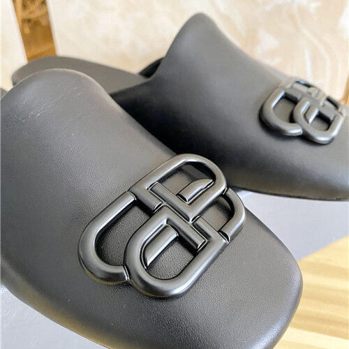 High Quality Luxury Balenciaga Round Head Flat Slippers – Style 50019 product detail