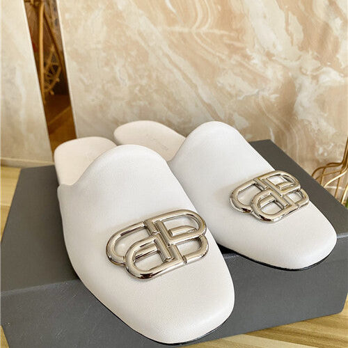 High Quality Luxury Balenciaga Round Head Flat Slippers product detail