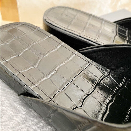 High Quality Luxury Balenciaga Round Head Flat Slippers – Style 43235 product detail