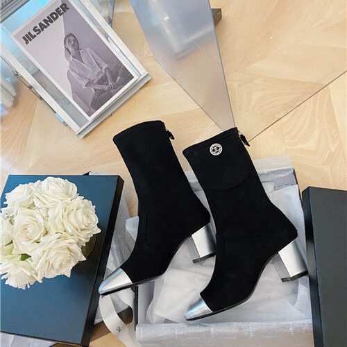 High Quality Luxury Chanel Ankle Boots Womens – Style 74470 product detail