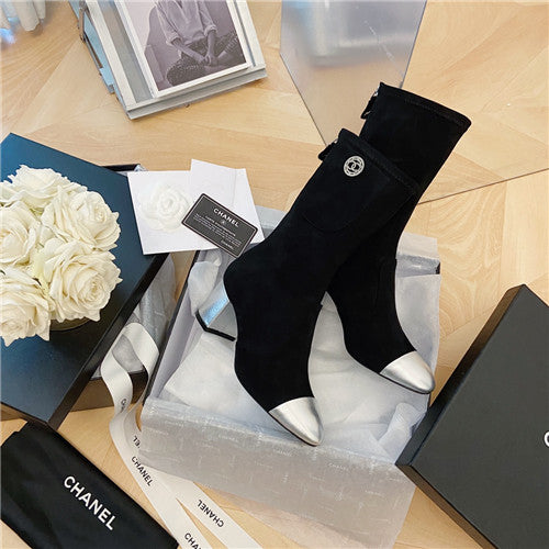 High Quality Luxury Chanel Ankle Boots Womens – Style 74470