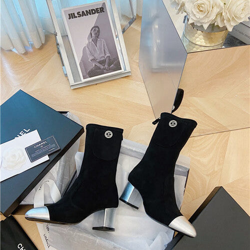 High Quality Luxury Chanel Ankle Boots Womens – Style 74470 product detail