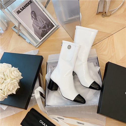 High Quality Luxury Chanel Ankle Boots Womens – Style 69382