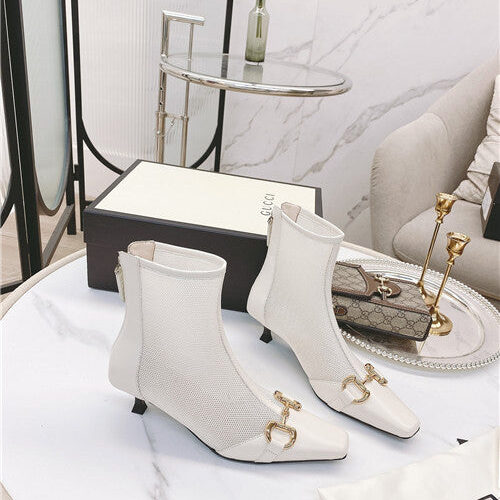 High Quality Luxury Gucci Horsebit Buckle Martin Boots – Style 99699