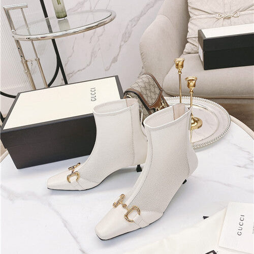 High Quality Luxury Gucci Horsebit Buckle Martin Boots – Style 99699 alternate view