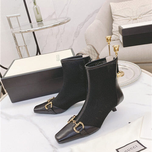 High Quality Luxury Gucci Horsebit Buckle Martin Boots – Style 39251 alternate view