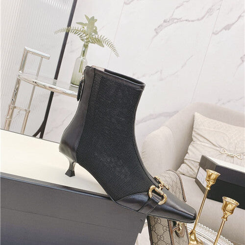 High Quality Luxury Gucci Horsebit Buckle Martin Boots – Style 39251 product detail