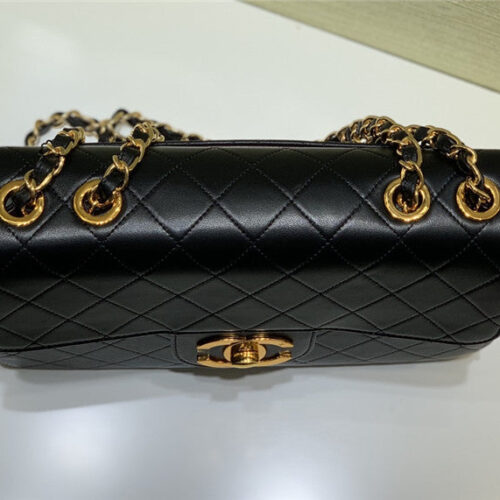 High Quality Luxury Chanel Chain Limited Gold Buckle Bag product detail