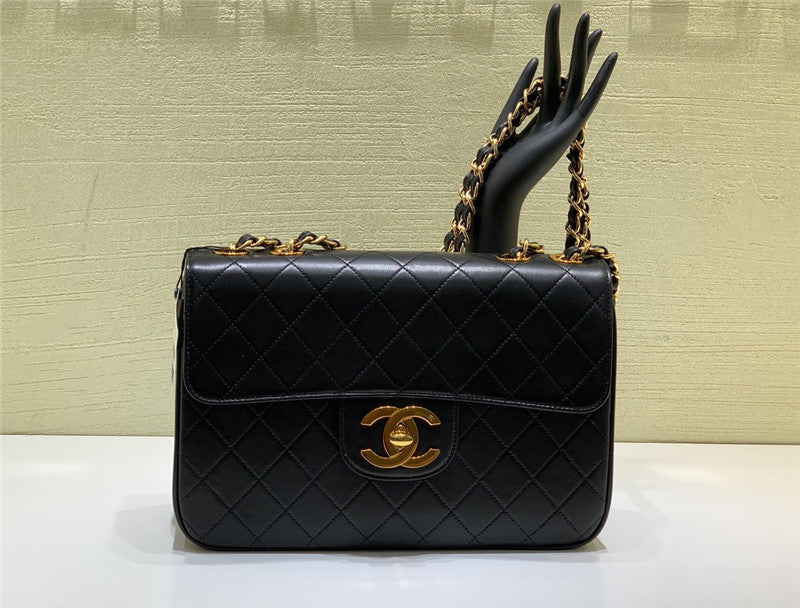 High Quality Luxury Chanel Chain Limited Gold Buckle Bag