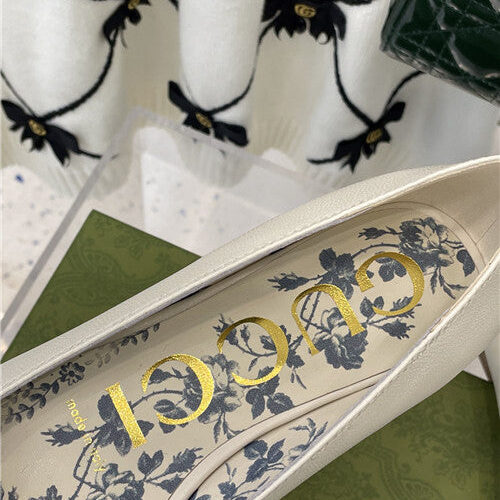 High Quality Luxury Gucci Square Toe Flat Shoes product detail