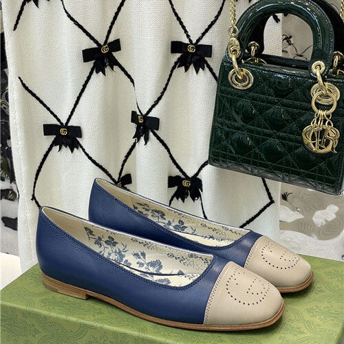High Quality Luxury Gucci Square Toe Flat Shoes – Style 92531 alternate view