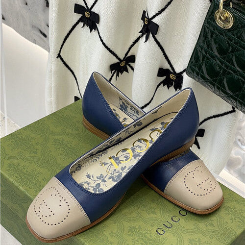 High Quality Luxury Gucci Square Toe Flat Shoes – Style 92531 product detail