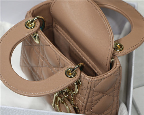 High Quality Luxury Dior Mini Lady Bag Pink product detail