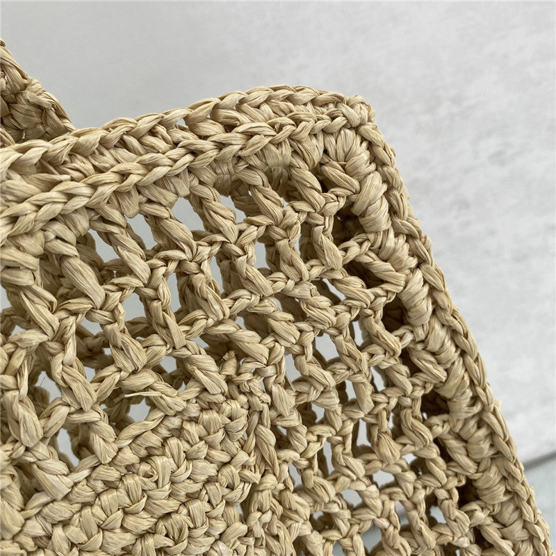 High Quality Luxury Prada Straw Tote Bag product detail