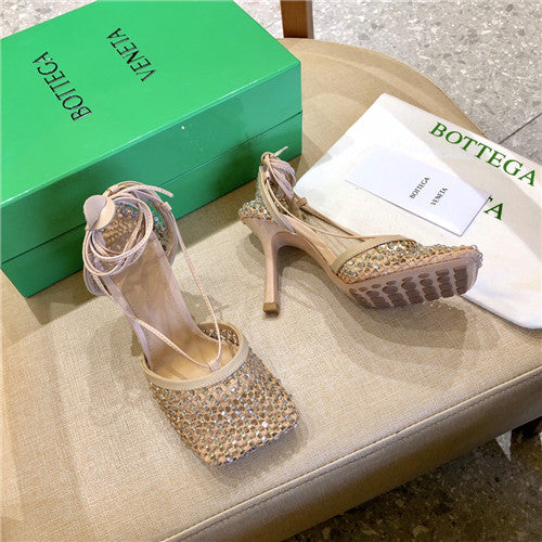 High Quality Luxury Bottega Veneta Bv High Heel Sandals alternate view