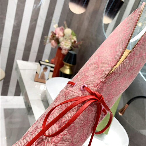 High Quality Luxury Gucci GG Over The Knee Boots – Style 12371 product detail