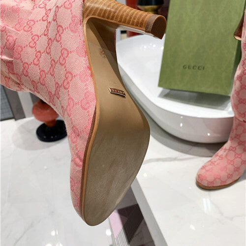 High Quality Luxury Gucci GG Over The Knee Boots – Style 12371 product detail