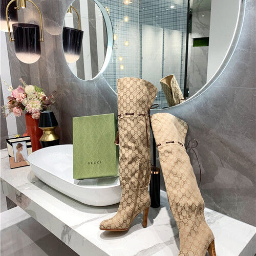 High Quality Luxury Gucci GG Over The Knee Boots product detail